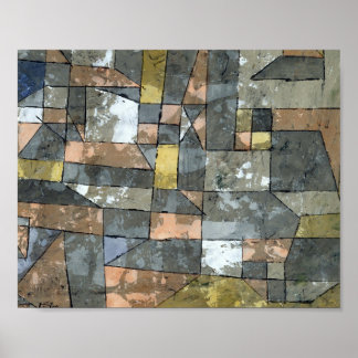 北ドイツの都市： Paul Klee 1930 ポスター