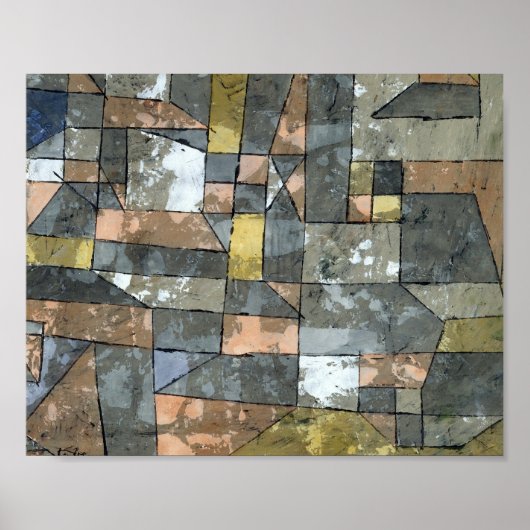 北ドイツの都市: Paul Klee 1930 ポスター (正面)