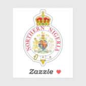 北ナイジェリア保護国章 シール (シート)