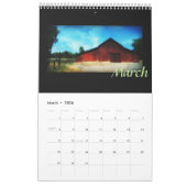 北ネバダ銀製の州12か月 カレンダー (3月 2026)