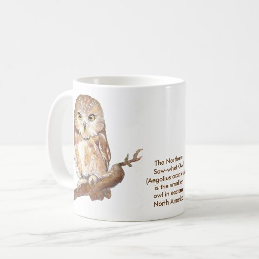 北ノコギウズラ コーヒーマグカップ (正面左)