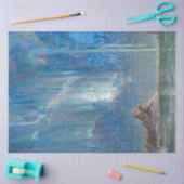 北ノルウェーからの北方灯（オーロラ） 薄葉紙 (クラフト)