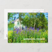 北ノルウェーハガキ ポストカード (正面/裏面)