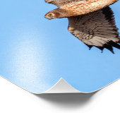 北ハリアー飛行中 フォトプリント (角)