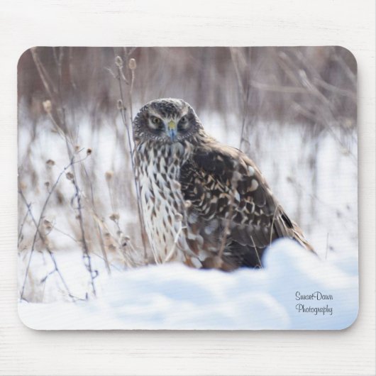 北ハリア女性 マウスパッド (正面)