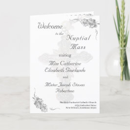 北バラ伝統的カソリッ結婚クス プログラム