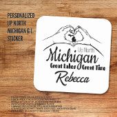 北パーソナライズされたミシガン州G.Lシール スクエアシール