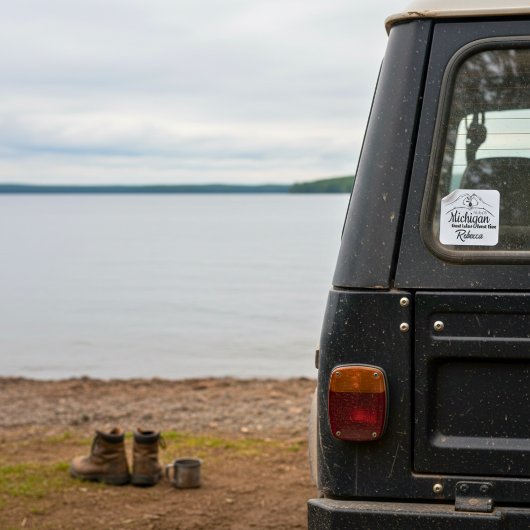 北パーソナライズされたミシガン州G.Lシール スクエアシール