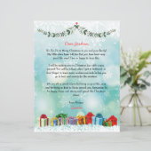 北パーソナライズされた極からのサンタ文字 (スタンド正面)