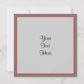 北パーソナライズされた(鳥)ショウジョウコウカンチョウバードノートカード ノートカード (裏面)