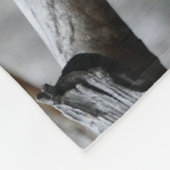 北ピグミフクロウ フリースブランケット (角)