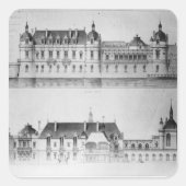 北ファサードの再建デザイン スクエアシール (正面)