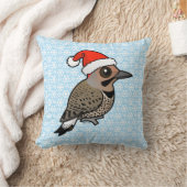 北フリッカーサンタクロース（黄色いシャフト） クッション (ブランケット)