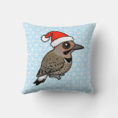 北フリッカーサンタクロース（黄色いシャフト） クッション (裏面)