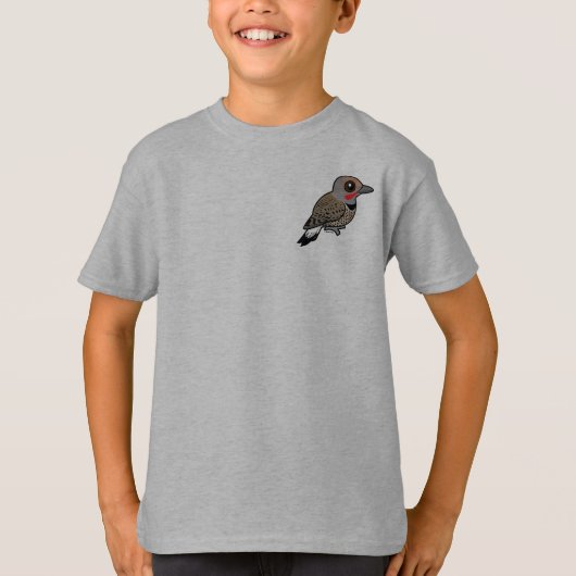 北フリッカ(赤い軸) Tシャツ (正面)