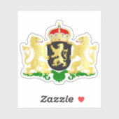 北ブラバントの紋章、オランダ シール (シート)