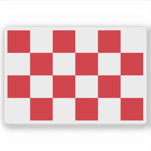 北ブラバント国旗、オランダ シール (正面)