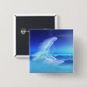 北ボタンのフェニックス 缶バッジ (正面&裏面)