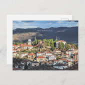 北マケドニアのオグリッドの絵のような写真。 ポストカード (正面/裏面)