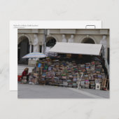 北マケドニアのスコピエの書店 ポストカード (正面/裏面)