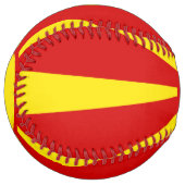 北マケドニアの旗 ソフトボール (正面左)