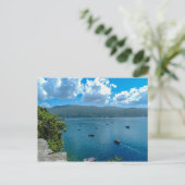 北マケドニア共和国の北アイルランド湖 ポストカード (スタンド正面)