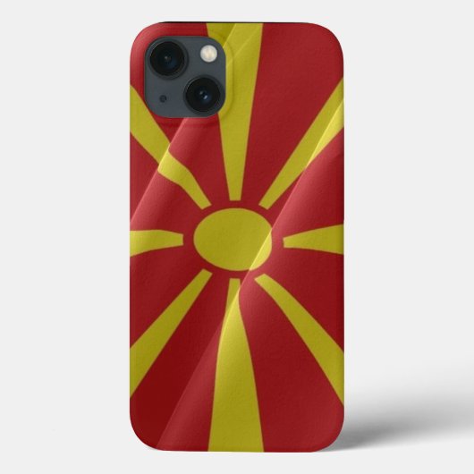 北マケドニア国旗 – Case-Mate iPhoneケース (裏面)