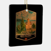 北マケドニア セラミックオーナメント (右)