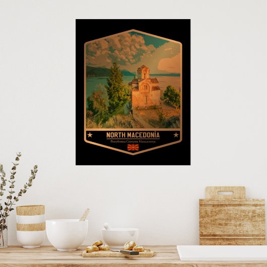 北マケドニア ポスター (キッチン)