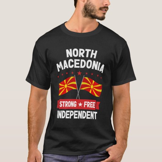 北マケドニア Tシャツ (正面)