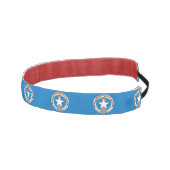 北マスリップまたは滑ることリアナ国旗を持つノンヘッドバンド アスレチックヘッドバンド (右)