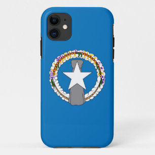 北マリアナ島旗とIPhone 5ケース iPhone 11 ケース