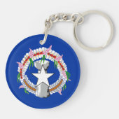 北マリアナ諸島の旗 キーホルダー (裏面)