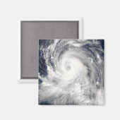 北マリアナ諸島への台風の風刺 マグネット (正面/裏面)