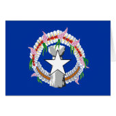北マリアナ諸島国旗 (正面横)