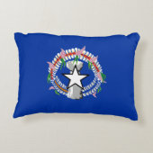 北マリアナ諸島国旗 アクセントクッション (裏面)