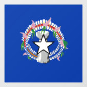 北マリアナ諸島国旗 ウィンドウサイン (シート)