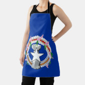 北マリアナ諸島国旗 エプロン (インサイチュ)