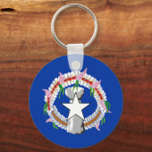 北マリアナ諸島国旗 キーホルダー (正面)