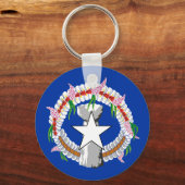 北マリアナ諸島国旗 キーホルダー (裏面)