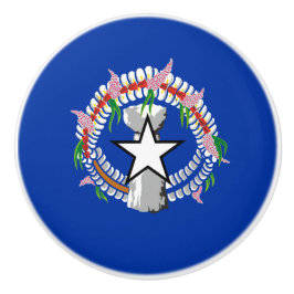 北マリアナ諸島国旗 セラミックノブ