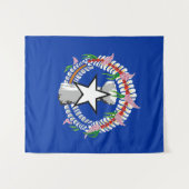 北マリアナ諸島国旗 タペストリー (正面(横))