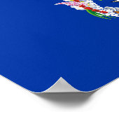 北マリアナ諸島国旗 ポスター (角)