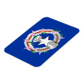 北マリアナ諸島国旗 マグネット (左側)