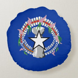 北マリアナ諸島国旗 ラウンドクッション