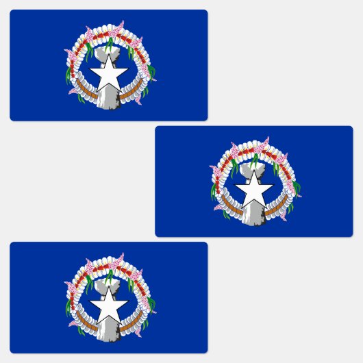 北マリアナ諸島国旗 ラベル (グループ)