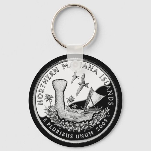 北マリアナ諸島 キーホルダー (正面)