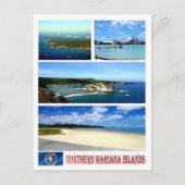 北マリアナ諸島 – モザイク –  ポストカード (正面)