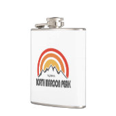 北マルーンピーク フラスク (左)