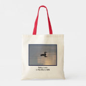 北ミネソタin秋の予算トートバッグ トートバッグ (裏面)